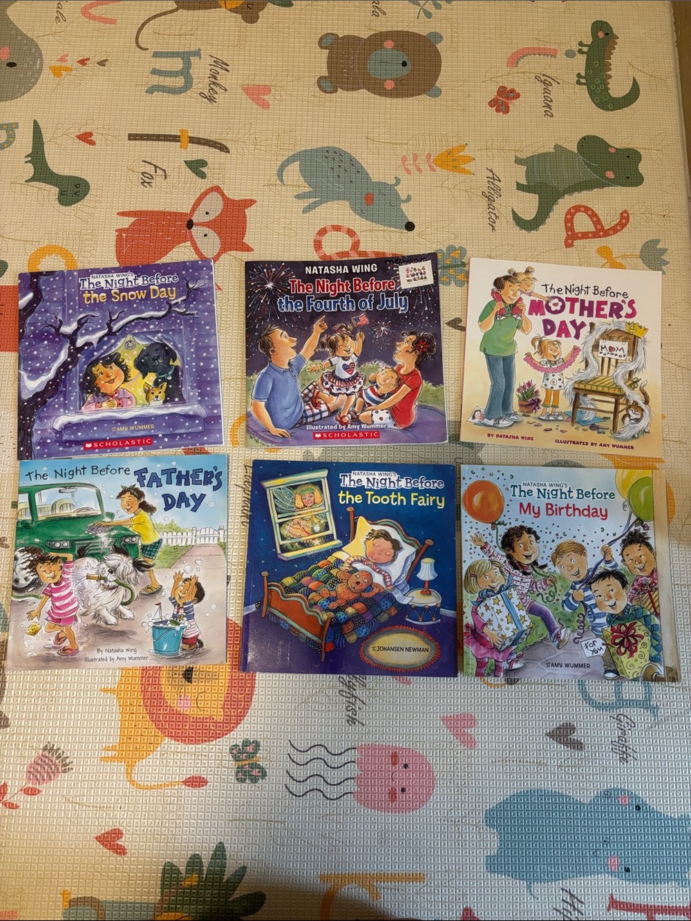 Scholastic The Night Before Collection by Natasha Wing